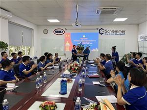 Đại hội Công đoàn cơ sở Công ty TNHH phụ tùng Ô tô Schlemmer Việt Nam nhiệm kỳ 2023-2028